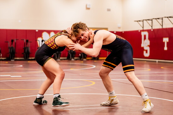 Lucy Clarno and Caleb Collins