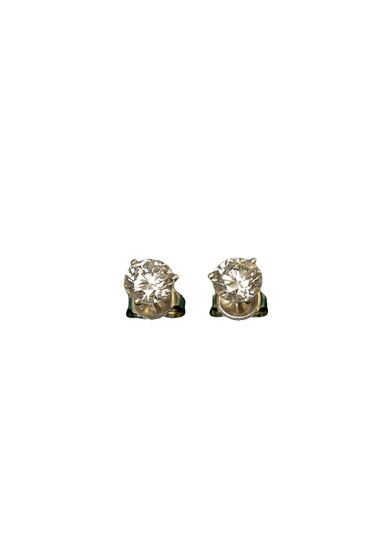 TWO CARAT TOTAL WEIGHT DIAMOND STUD EARRINGS Lab or natural diamonds from $2,800-$10,000.