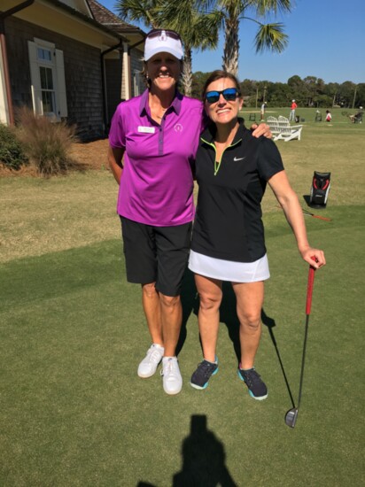 Private lessons from Dana Rader, now at Belfair CC, Bluffton, SC.