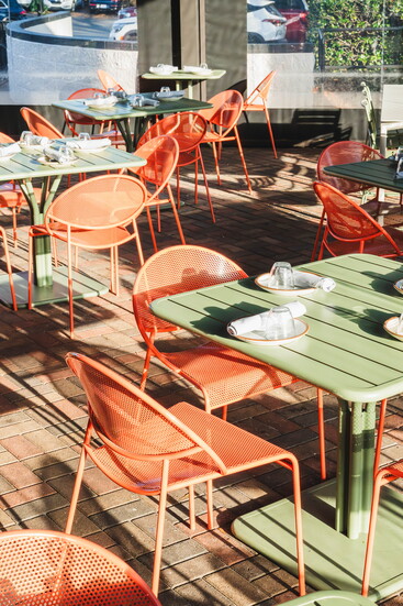 Patio at The Jimmy  Photo Courtesy of The Plaid Penguin