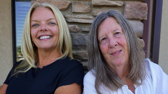 Tami Paxton (left) and Becky Otsuka (right) of Quality Care Services Photo Courtney Johnson
