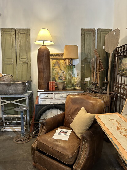 Distinctive, one-of-a-kind furnishing around every corner