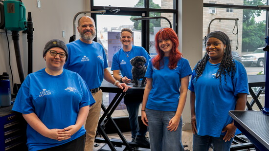 The 4 Hounds Gear & Grooming Team.