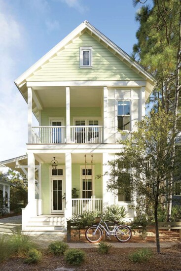 The Colquitt's Watercolor home 