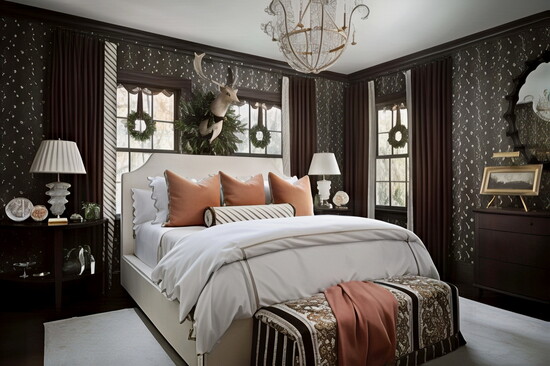 Design by Claudia Stimmel, Window Treatments by Angela Boardman