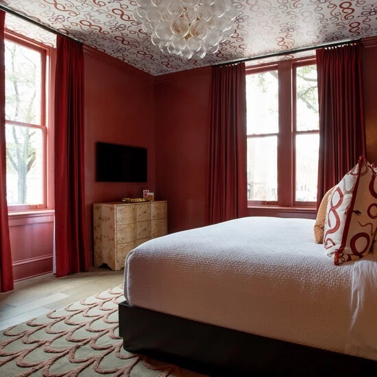 Design by Claudia Stimmel, Window Treatments by Angela Boardman