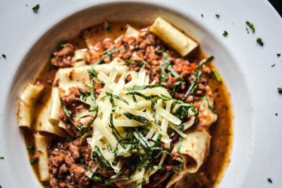 Housemade Bolognese with Papparedelle