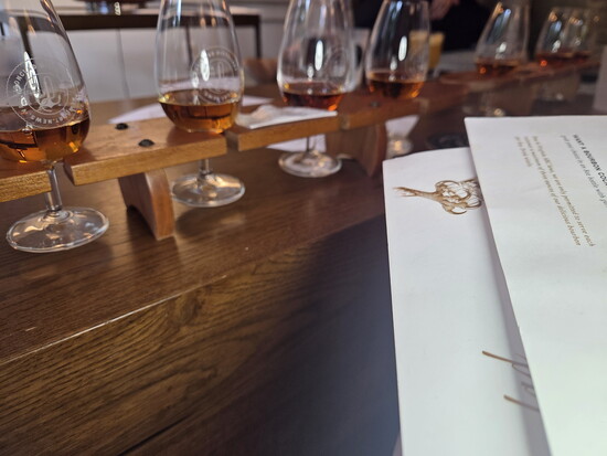 Whiskey tasting at Ironclad Inn. Photo Credit: Jennifer Waldera