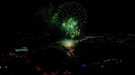 The Freedom Festival is home to one of the area's largest fireworks shows.