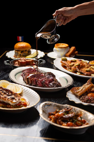 An assortment of dishes from the new menu