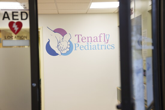 The entrance to Tenafly Pediatrics' Park Ridge office