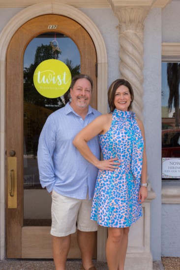 James Haas and Norhala Houck, owners of Sunbug and Twist Boutique