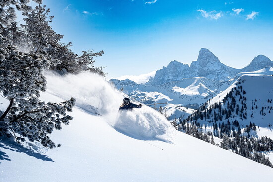 Grand Targhee, 500+ inches annually