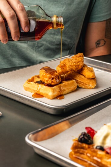 Chicken and Waffles