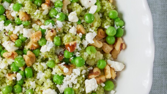 Green Basil Couscous, from Garden Grown.