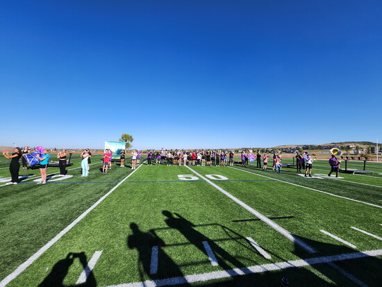 Marching Band Practice
