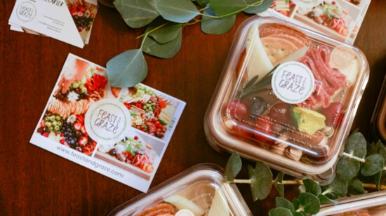If your guests are on the go, order the "Just for Me" boxes from Feast and Graze. Photography: Kim Thomas