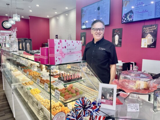 Le Macaron owner Jim McKibben