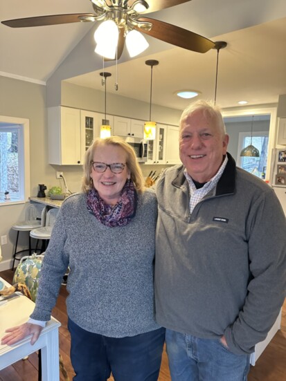 MVG Painting and Decorating owner Michael Von Gerichten and his wife Debbie