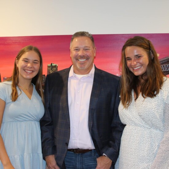 MSMF Wealth Management Managing Partner Mark Finke and his two girls