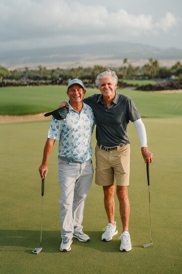 Brendan Moynahan and Sam Ainslie