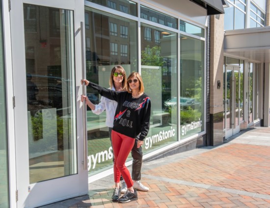 Amy Block and Wendy Abelman, co-owners of Gym & Tonic. Photo by Chris Jorges