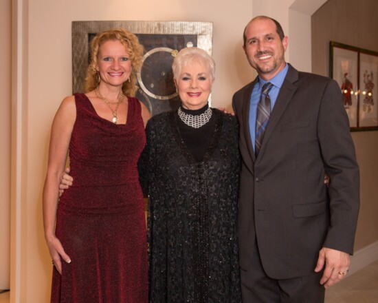 Mark and Karen Danni with Donna McKechnie