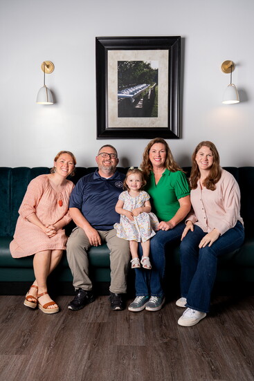 Annabel Rushing-Adams, Matt Rushing, Ellie Adam, Amber Rushing, Mattie Rushing