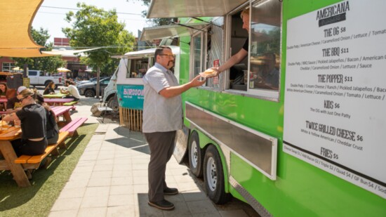 Although he does not often review food carts, Jones admits that Americana is a great place to get a smash burger in Bend. Photo credit: Maile Mason