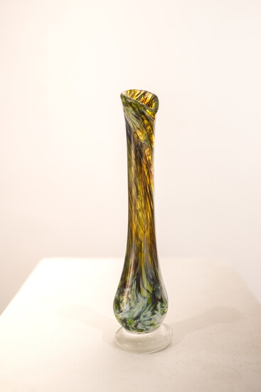 Glass blown by artists at Raging Buffalo Glass. Photo Credit: Sanjay Suchak. 