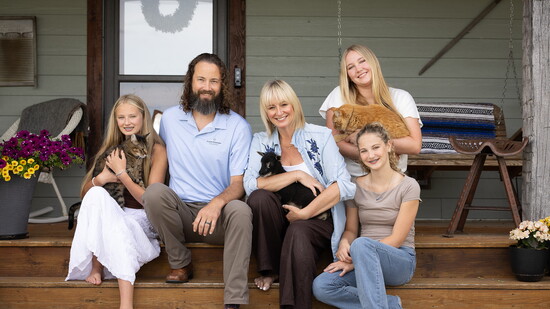 Matt and Karina Werner and their daughters 