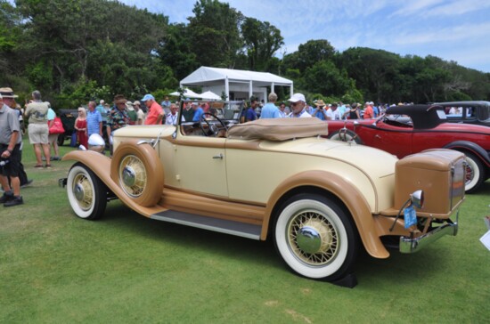 The 1931 Studebaker President on display at the 26th Annual Amelia Island Concours D’Elegance