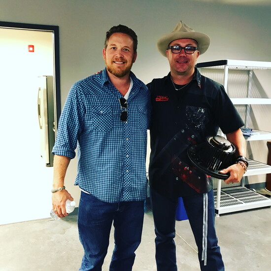 Actor, Cole Hauser (Rip, Yellowstone) & Trent Johnson