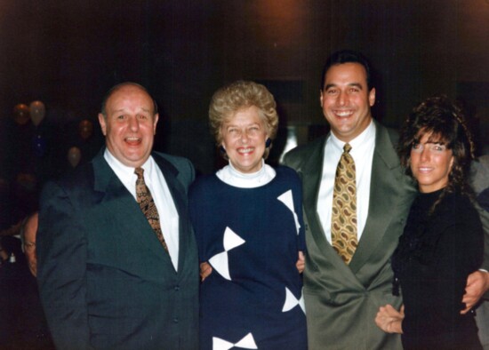 Jack Coloney, Peggy Coloney, Bob Coloney, and Diane Coloney; Bob's biggest support system and inspiration for Peggy Coloney's House