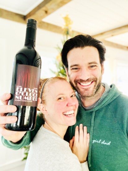 Colin and Patti Murin have collaborated with Nocking Point Wines for the 'Eleven O'clock Number' red wine blend