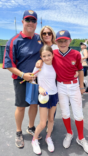 The Capps family in Cooperstown