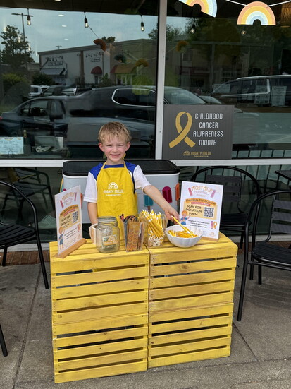 Noah Shields’ Mighty Millie popsicle stand raised nearly $800 for children undergoing cancer treatment — a sweet idea with a big purpose.