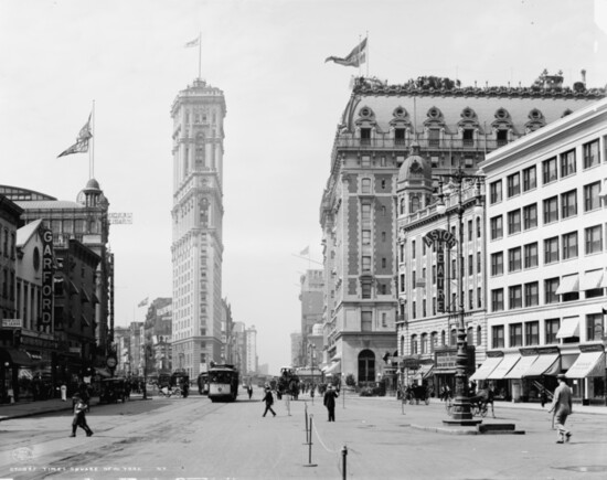 Times Square, circa 1908. (Library of Congress.)