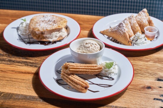 The perfect ending to any meal, desserts from Cochino Taco. Photography by Joni Shrantz