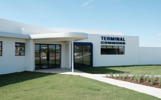 The Terminal Commons is another anchor commercial development retrofitted into the original terminal building for the airpark.