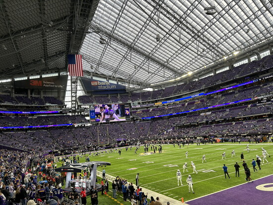 U.S. Bank Stadium, home of the Minnesota Vikings