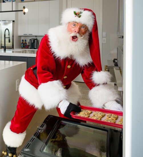 Santa loves Cranberry Pistachio Chocolate Shortbread Cookies