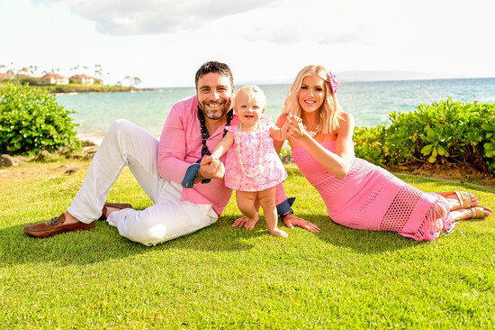Christina, Chris and Payton on a recent well-deserved vacation