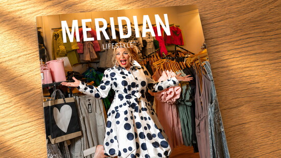 The September 2025 cover of Meridian Lifestyle received a 2nd Place award in the Periodical category
