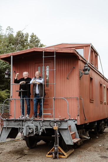 Greg House (Left), Ted Belden (Right)