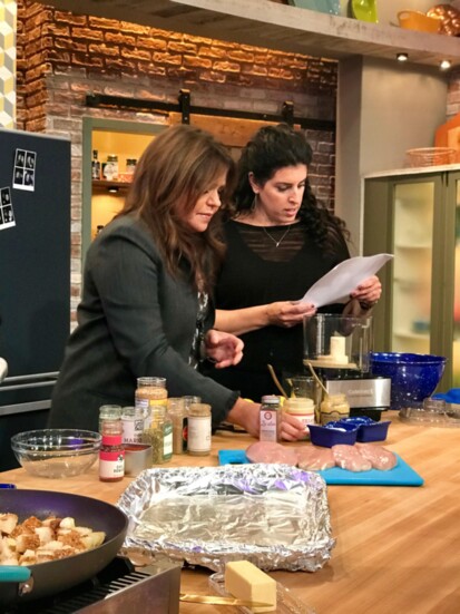 Jeanette Donnarumma and Rachael Ray 