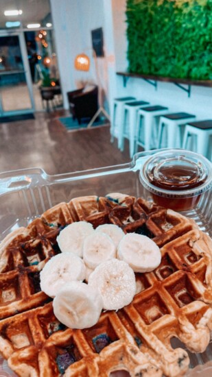 Wednesday Protein Waffle | Photo credit: Sammi Wendt