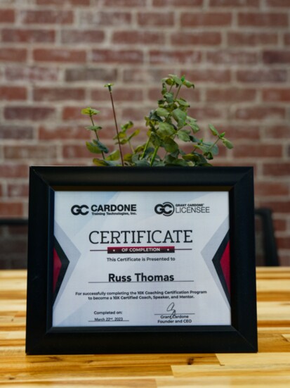 Russ Thomas is a certified Cardone Coach