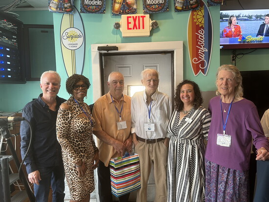 Triada Stampas with Fulfill volunteers