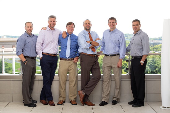L to R: Jeffrey St. Amant, MD, Brady Allen, MD, David Whetstone, MD, Nabil Boutros, MD, Stephen Anderson, MD, Jason Rubino, DO